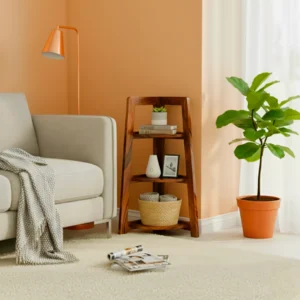 3' Sheesham Wood Folding Corner Stand